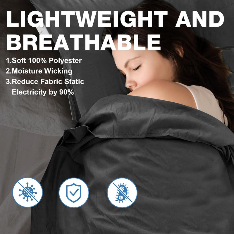 JAICOM Sleeping Bag Liner, Travel Sheets & Adult Sleep Sack, Ultralight and Portable Summer Sleeping Bag - Ideal for Backpacking, Hotels and Hostels, Business Trips, Camping - Image 3